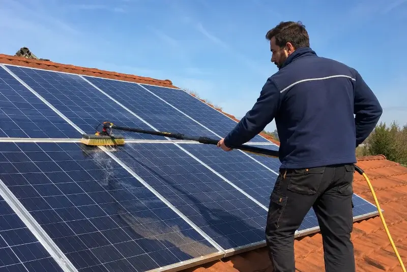 Nettoyage et entretien de panneaux solaires à Lahonce